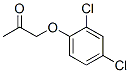 1-(2,4-dichlorophenoxy)propan-2-one 结构式