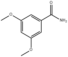3,5-二甲氧基苯甲酰胺, 17213-58-0, 结构式