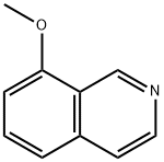 8-甲氧基异喹啉, 1723-70-2, 结构式