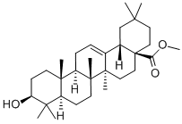 齐墩果酸甲酯, 1724-17-0, 结构式