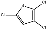 2,3,5-トリクロロチオフェン 化学構造式