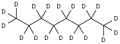 N-OCTANE-D18 Struktur