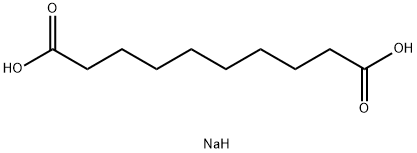 セバシン酸二ナトリウム 化学構造式