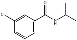 3-氯-N-异丙基苯甲酰胺 结构式