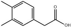 (3,4-ジメチルフェニル)酢酸 化学構造式