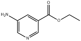 5-氨基吡啶-3-甲酸乙酯 结构式