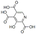 2,4,5-Pyridinetricarboxylic  acid,  3-hydroxy- 结构式