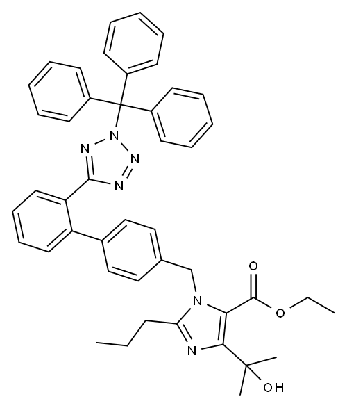 奥美沙坦酯杂质O, 172875-59-1, 结构式