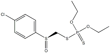 CARBOPHENOTHION SULFOXIDE) 结构式