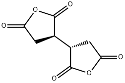 内消旋-丁烷-1,2,3,4-四羧酸二酐, 17309-39-6, 结构式