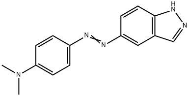 5-dimethylaminophenylazoindazole 结构式