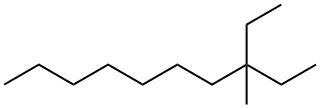 3-Ethyl-3-methyldecane 结构式