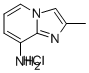 2-メチルイミダゾ[1,2-A]ピリジン-8-イルアミン塩酸塩 化学構造式