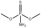 アミドチオりん酸O,O-ジメチル 化学構造式