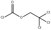 クロロぎ酸2,2,2-トリクロロエチル 化学構造式