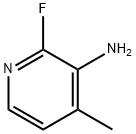 4-甲基-3-氨基-2-氟吡啶, 173435-32-0, 结构式