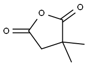 2,2-二甲基琥珀酸酐 结构式