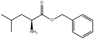 (S)-2-アミノ-4-メチルペンタン酸ベンジル 化学構造式
