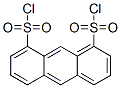 1,8-Anthracenedisulfonyl chloride 结构式
