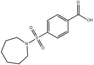 4-(AZEPANE-1-SULFONYL)-BENZOIC ACID Structure