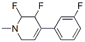 3'-trifluoro-N-methyl-4-phenyl-1,2,3,6-tetrahydropyridine 结构式