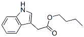 butyl 1H-indole-3-acetate 结构式