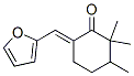 6-Furfurylidene-2,2,3-trimethylcyclohexanone 结构式