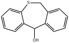 6,11-DIHYDRODIBENZO(B,E)THIEPIN-11-OL Structure