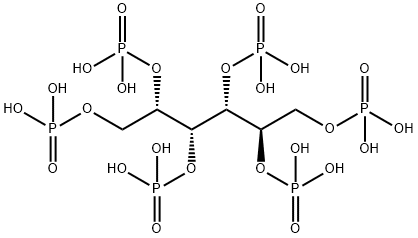 D-glucitol hexakis(dihydrogen phosphate) 结构式