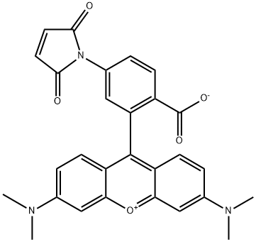 四甲基罗丹明-5-马来酰亚胺, 174568-67-3, 结构式