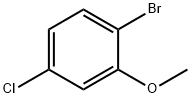 2-溴-5-氯苯甲醚, 174913-09-8, 结构式