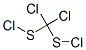 ジクロロメタンジスルフェニルクロリド 化学構造式