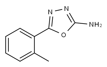 5-(2-methylphenyl)-1,3,4-oxadiazol-2-amine Structure