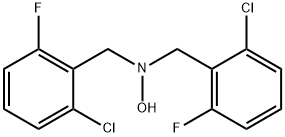 N,N-双(2-氯-6-氟代苯)羟胺 结构式