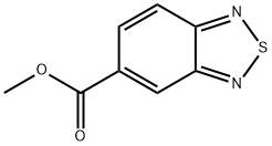 2,1,3-ベンゾチアジアゾール-5-カルボン酸メチル 化学構造式