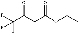 4,4,4-トリフルオロアセト酢酸 イソプロピル 化学構造式