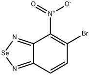 5-BROMO-4-NITROBENZO[C][1,2,5]SELENADIAZOLE Struktur