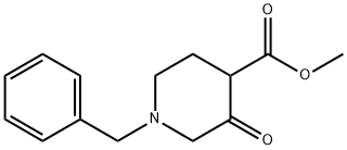 1-苄基-3-哌啶酮-4-甲酸乙酯盐酸盐 结构式