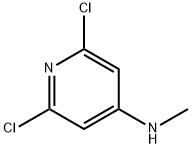 2,6 - 二氯-N-甲基吡啶-4 - 胺, 175461-33-3, 结构式