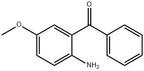 (2-aMino-5-Methoxyphenyl)phenylMethanone 结构式