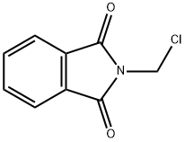 N-氯甲基邻苯二甲酰亚胺 结构式
