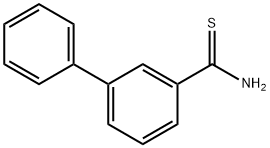 BIPHENYL-3-CARBOTHIOIC ACID AMIDE Structure