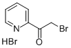 2-ブロモ-1-(2-ピリジニル)-1-エタノン臭化水素酸塩 化学構造式