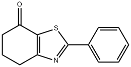 2-苯基-5,6-二氢苯并[D]噻唑-7(4H)-酮, 17583-15-2, 结构式