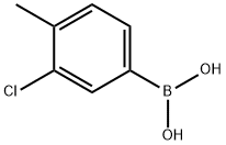 3-氯-4-甲基苯硼酸, 175883-63-3, 结构式