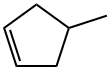 4-Methylcyclopentene. Structure