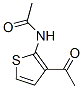 Acetamide,  N-(3-acetyl-2-thienyl)- Struktur