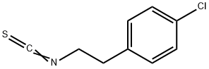 2-(4-氯苯基)乙基 异硫代氰酸酯, 17608-10-5, 结构式