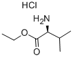 L-缬氨酸乙酯盐酸盐 结构式