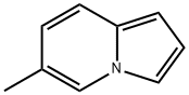 6-メチルインドリジン 化学構造式